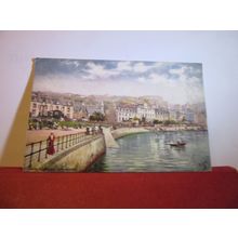 CORRAN ESPLANADE, OBAN, SCOTLAND used antique postcard Tuck 'Oilette' 1908 pm =