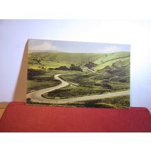 THE HAIRPIN BEND, CASTLETON, DERBYSHIRE unused postcard by F Frith =