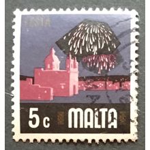 Malta - 1973 5c Fiesta - Fine Used
