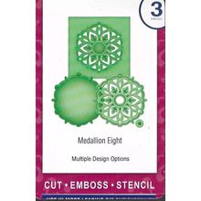 Spellbinders. Medallion Eight Die Set. Die Cutting Cardmaking Scrapbooking Craft