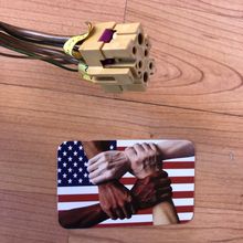 Tan VW Jetta Golf GTI Audi A6 Pigtail Wiring Connector Plug Audi S8 4A0972988
