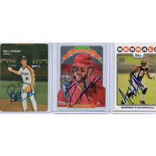 Autographed 3 Card Lot with Bryce Harper Signed Nice