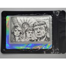1 Oz Silver Trump The Golden Age Bar Mintage Of Only 500