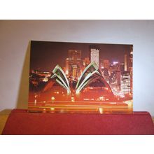 SYDNEY OPERA HOUSE.N.S.W. AUSTRALIA used postcard broken bay stamp 1976 =