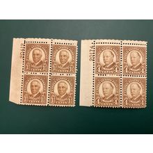 ICOLLECTZONE US 684-685 Plate Block F/VF NH (1)