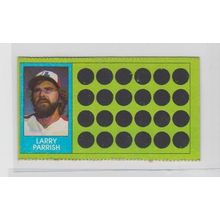 1981 Topps Scratch-Off Larry Parrish #89 baseball card –Scratchoffs-Expos