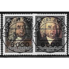 1985 Michel 1248/1249 - first day cancels