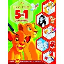 With Dot To Dot, Colour-By-Numbers, Copy Colouring, And More! Disney The Lion Ki