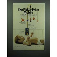 1973 Fisher-Price Mobile Toy Ad