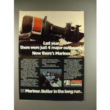 1978 Mariner Outboard Motor Ad - Last Year There Were 4