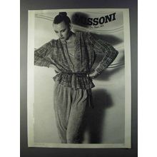 1980 Missoni Fashion Ad