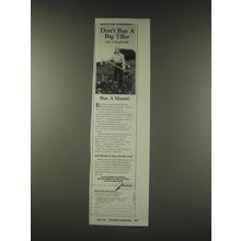1988 Mantis Tillers Ad - Don't buy a big tiller for a small job