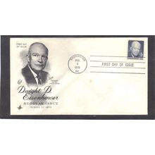 FDC Art Craft 1393 6c Dwight Eisenhower (Cachet-U/A) CV40867