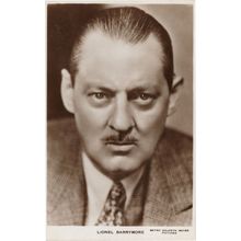 Lionel Barrymore MGM Film Actor Hollywood Real Photo Postcard