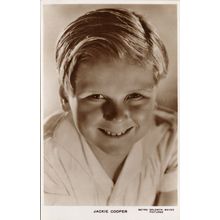 Jackie Cooper MGM Pictures Film Star Rare Real Photo Postcard