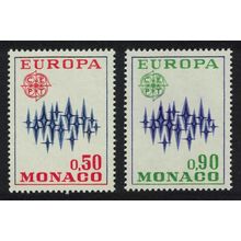 Monaco Stars Europa CEPT 2v 1972 MNH SG#1039-1040