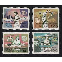 Portugal Intl Women's Year 4v 1975 MNH SG#1590-1593