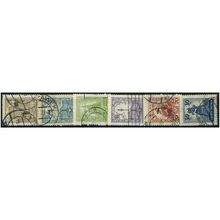 1925/1927 6 different values - #1212 fine used (o)
