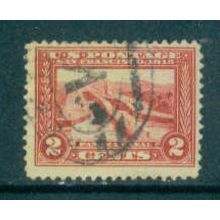 Used 398 2c Panama Canal Fine C2982