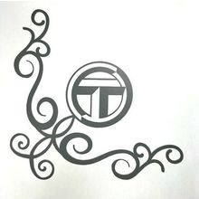 Talbot Express Decal Sticker Graphic Camper Motorhome 2 Charcoal Corner Window