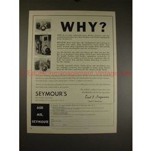 1956 Ihagee Exakta VX, 66 and Exa Camera Ad - Why?!!