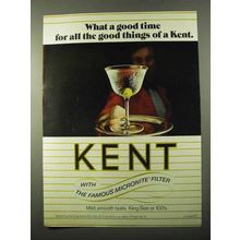 1971 Kent Cigarettes Ad - What a Good Time For