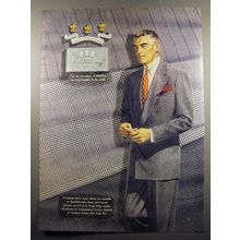 1950 Forstmann Wool Suit Ad