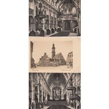 Freising Dom Dekoration Um 1792 Durch Die Bruder Asam 3x German Postcard s