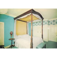 The Bedroom Queen Victoria Slept in 1860 Grant Arms Hotel Postcard