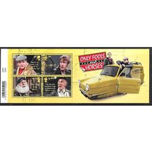 2021 Only Fools And Horses Mini Sheet with Barcode Used HRD2-B