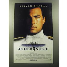 1992 Under Seige Movie Advertisement - Steven Seagal