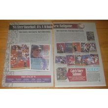 1994 Fleer Baseball Cards Ad - 94 Fleer Baseball. It's a whole new ballgame