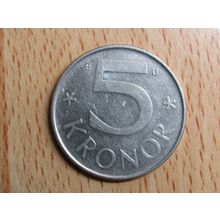 Sweden 1981 5 Kronor Coin