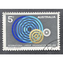 AUSTRALIA 1969 SG 0439 USED #1