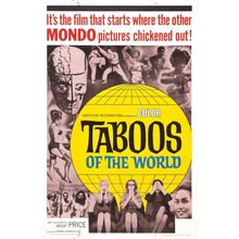 Taboos Of The World 01 Poster Canvas Movie Film Print A0 A1 A2 A3 A4 A5 A6 Art W
