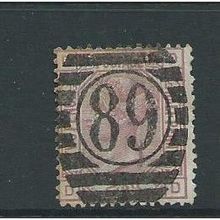 Queen victoria 21/2d rosy mauve sg141 plate 15 used dd