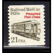 2265 21c Mail Car Fine MNH Dry Gum CNS 1 PA6153