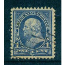Used 264 1c Benjamin Franklin Fine Plus M02813