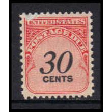 J98 30c Postage Due Fine MNH K5480