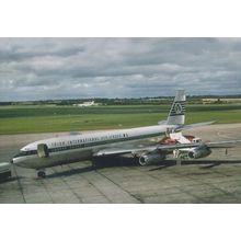 Aer Lingus Boeing 707 EI-ANV Dublin Irish Airport Limited Edition 300 Postcard