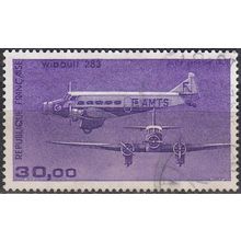 France 1986 Michel 2579V O Cote (2008) 4.00 € Trimoteur Wibault 283 Cachet rond