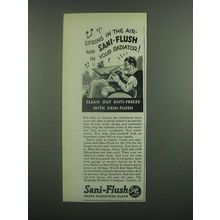 1939 Sani-Flush Cleaner Ad - Spring in the Air