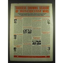 1939 Winchester Ammunition Ad - McDonie, Lewis, Bittner, Grollimund, Gwilliam