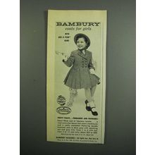1954 Bambury Coats for Girls Ad - Add-a-Year Hems