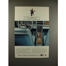 1966 Chevrolet Caprice Custom Coupe Car Ad - Squeak