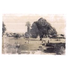 CAE GLAS PARK, OSWESTRY, SHROPSHIRE. unused antique postcard by F Frith (b)