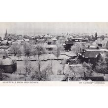 Kemptville From High School Winter Morning Canada Postcard