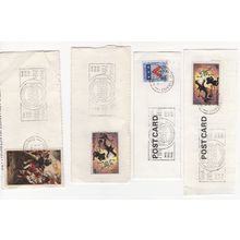 Jersey Pop Music Radio 2 Festival 1981 2x Postmark Cover s
