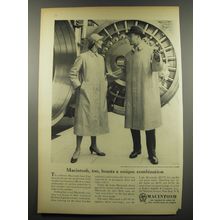 1955 Macintosh Coats Ad - Macintosh, too, boasts a unique combination