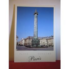 PLACE VENDOME, PARIS, FRANCE used postcard 2002 pm =